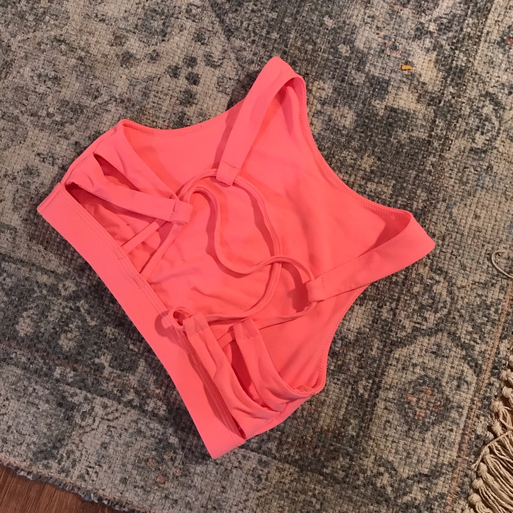 Aerie Pink Fitness Workout Bra XS Like New